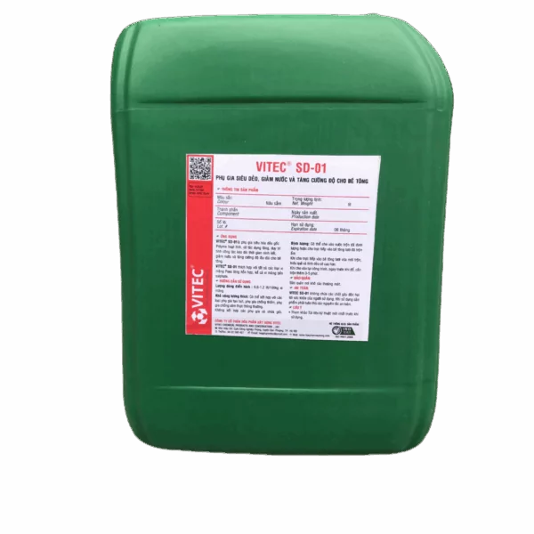 VITEC® SD-01 - Phụ gia siêu dẻo, giảm nước và tăng cường độ cho bê tông