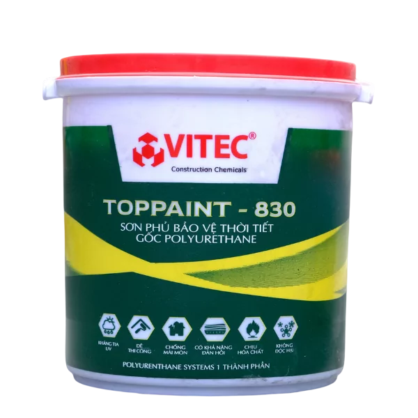 VITEC® TOPPAINT-830 - Sơn phủ bảo vệ thời bền thời tiết gốc Polyurethane
